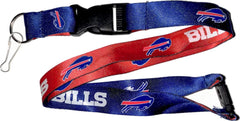 Aminco NFL Buffalo Bills Reversible Lanyard Keychain Badge Holder