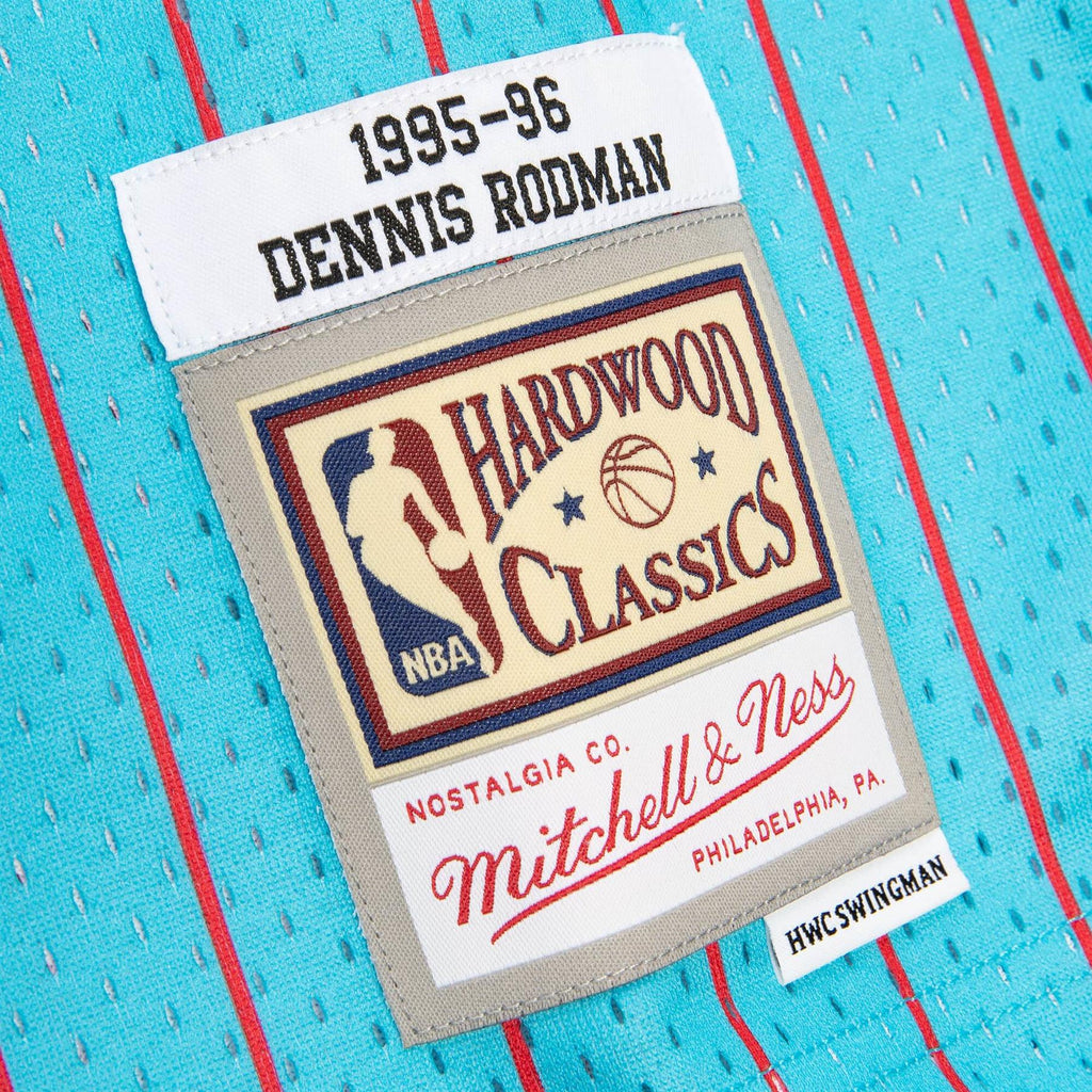 Mitchell & Ness NBA Men's Chicago Bulls Dennis Rodman 1995-96 Hardwood Classics Reload Swingman  Jersey