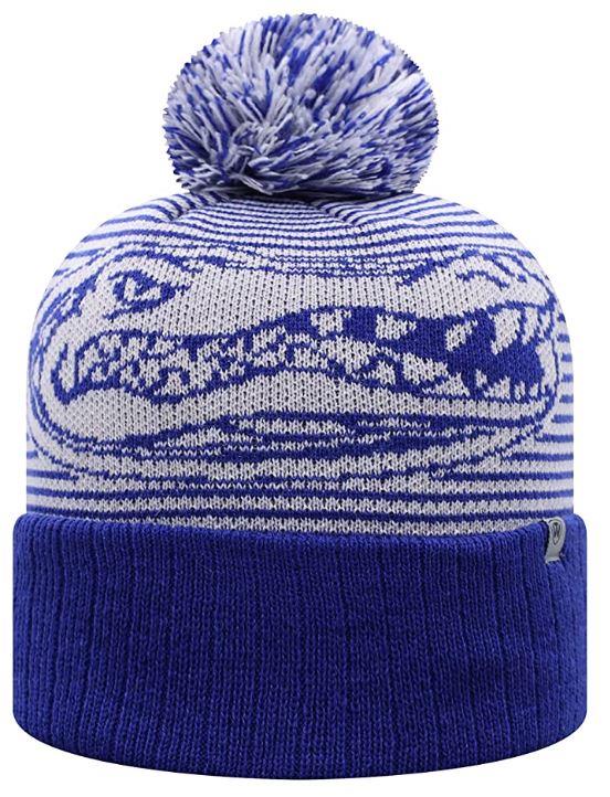 Top Of The World NCAA Men's Florida Gators Line Up Cuffed Knit Beanie One Size