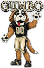 Rico NFL New Orleans Saints Shape Cut Mascot Logo Pennant
