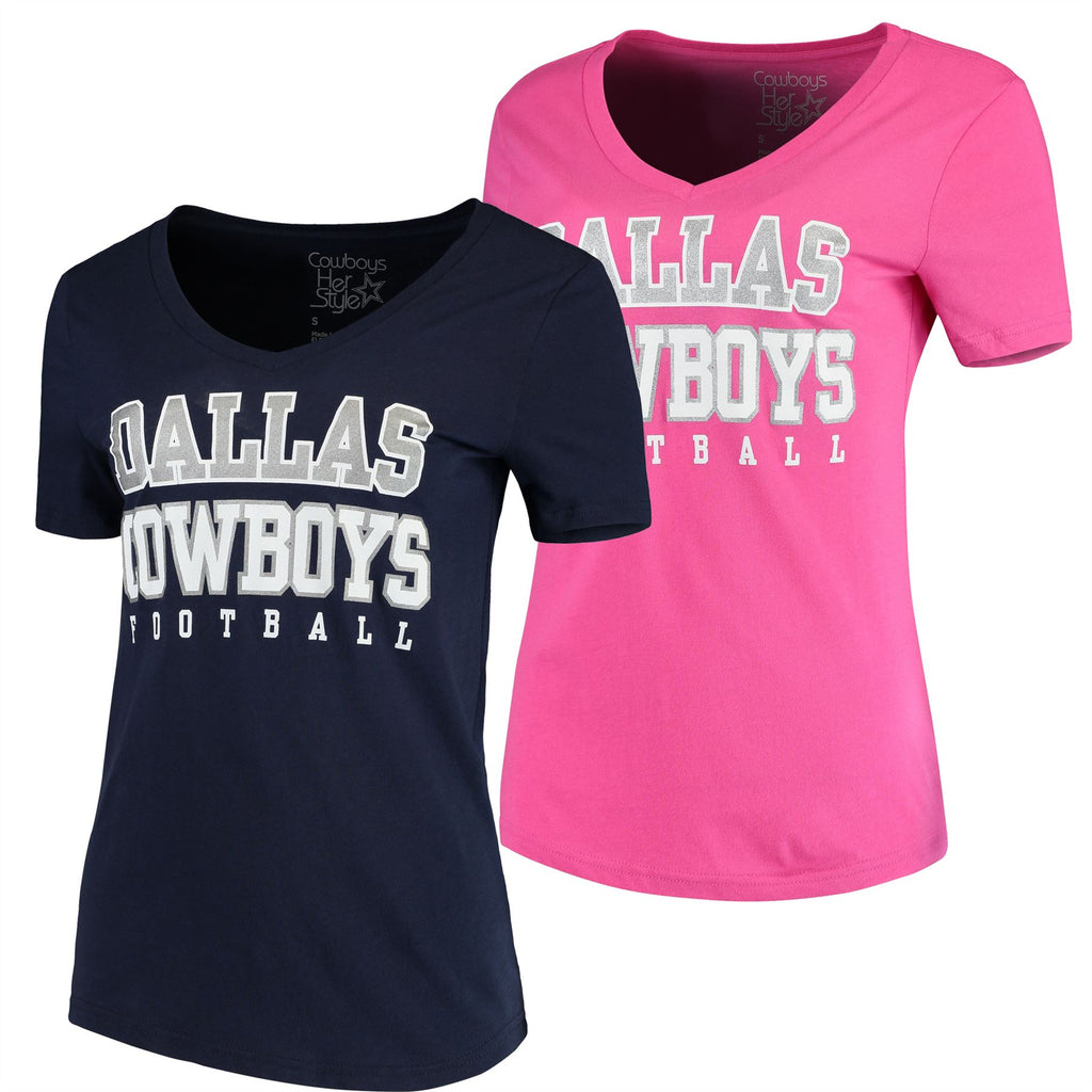 New Era Girls' Las Vegas Raiders Glitter Star T-Shirt