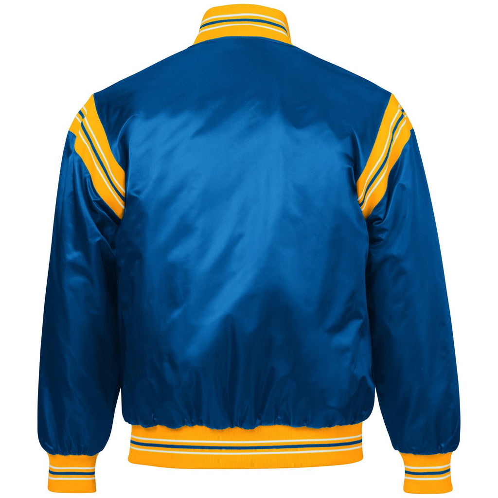 St. Louis Blues Starter O-Line Varsity Full-Snap Jacket - Blue