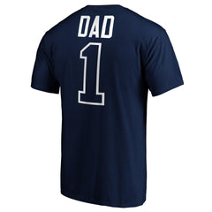 Fanatics Branded MLB Men's Atlanta Braves #1 Dad T-Shirt