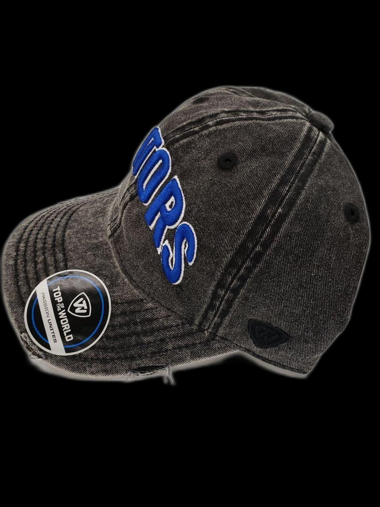 Top Of The World NCAA Men's Florida Gators Folklore Strapback Hat Black Denim One Size