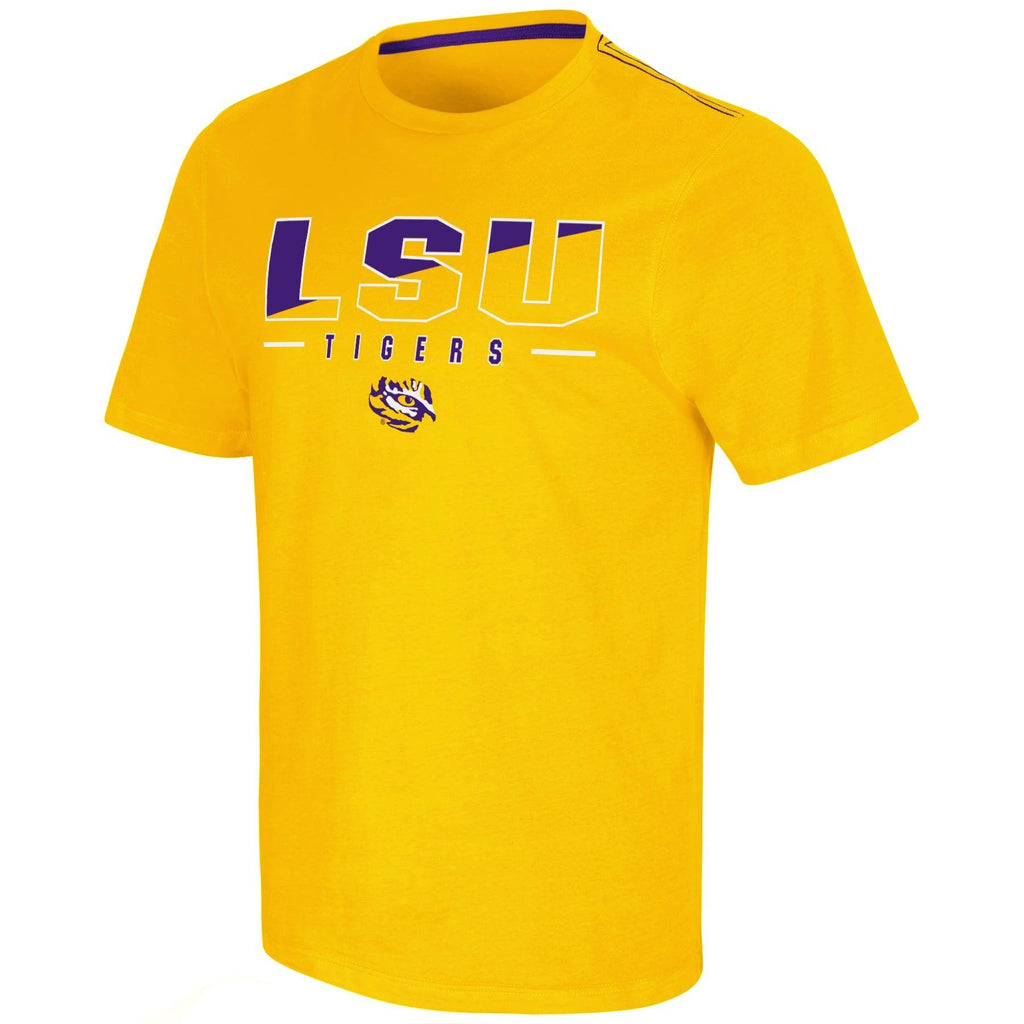 Colosseum NCAA Men's LSU Tigers Calculations T-Shirt