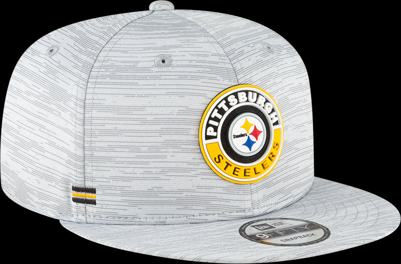 New Era NFL Men's Pittsburgh Steelers 2020 NFL Sideline 9FIFTY Adjustable Snapback Hat