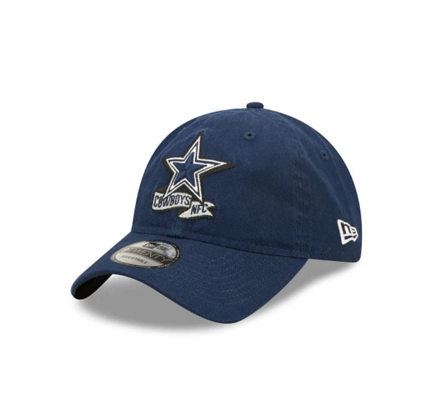 New Era NFL Men's Dallas Cowboys NFL Sideline Home 2022 9TWENTY Adjustable Hat Navy