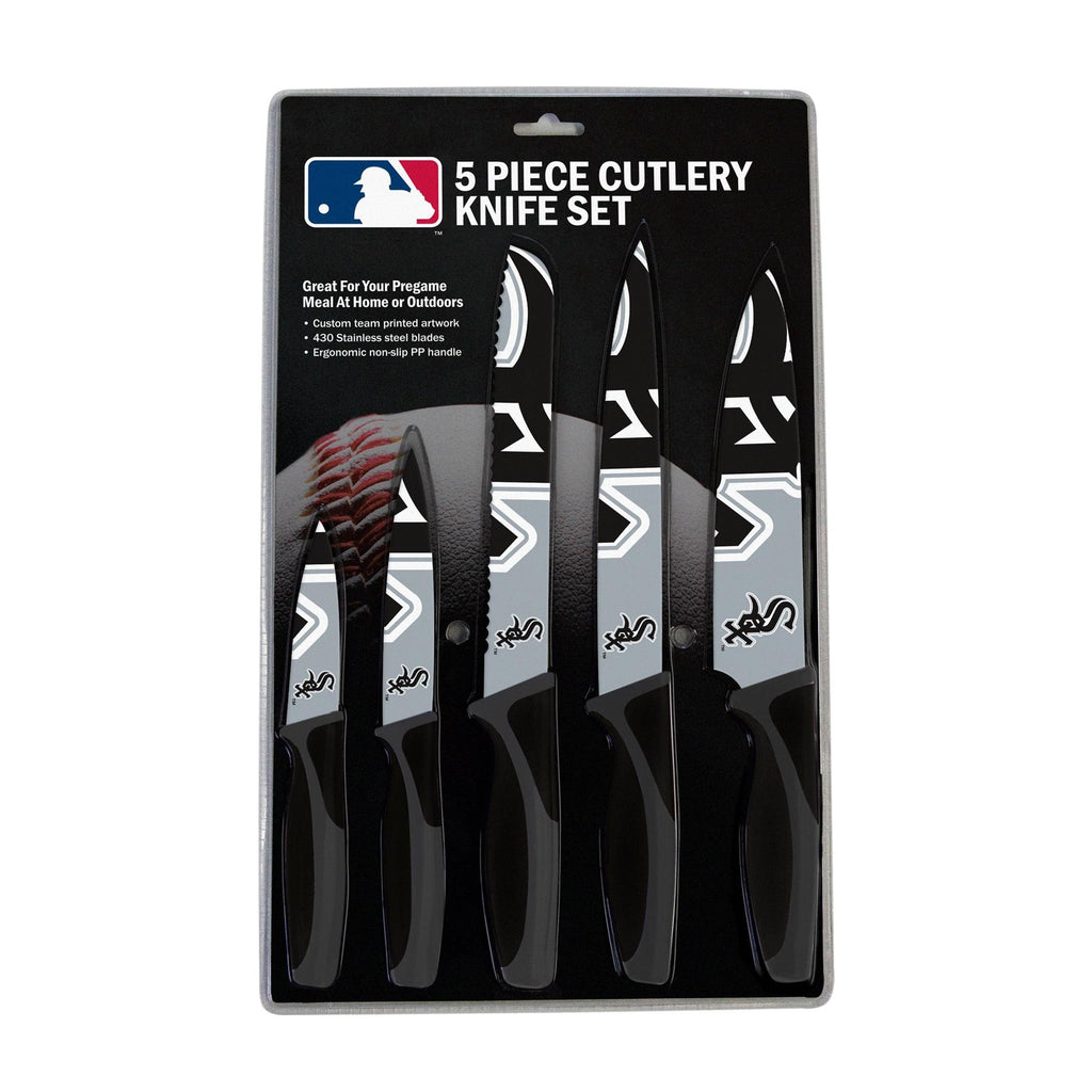 The Sports Vault MLB Chicago White Sox Kitchen Knives Set