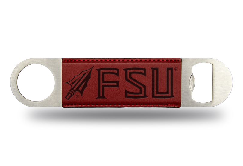 Rico NCAA Florida State Seminoles Laser Engraved Bar Blade Bottle Opener Maroon