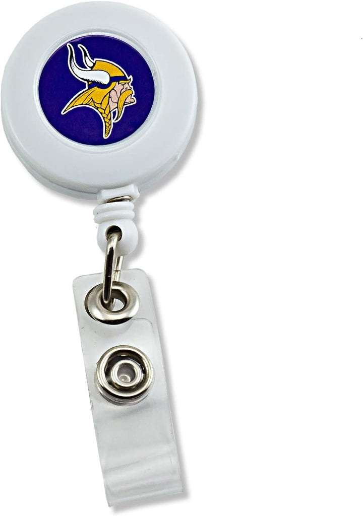 Aminco NFL Minnesota Vikings ID Badge Reel Holder