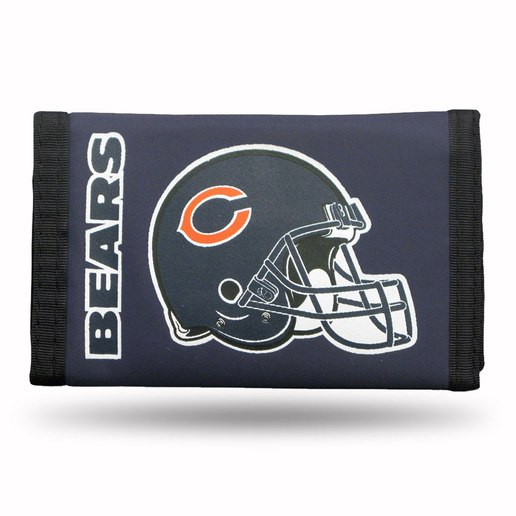 Rico NFL Chicago Bears Nylon Trifold Wallet