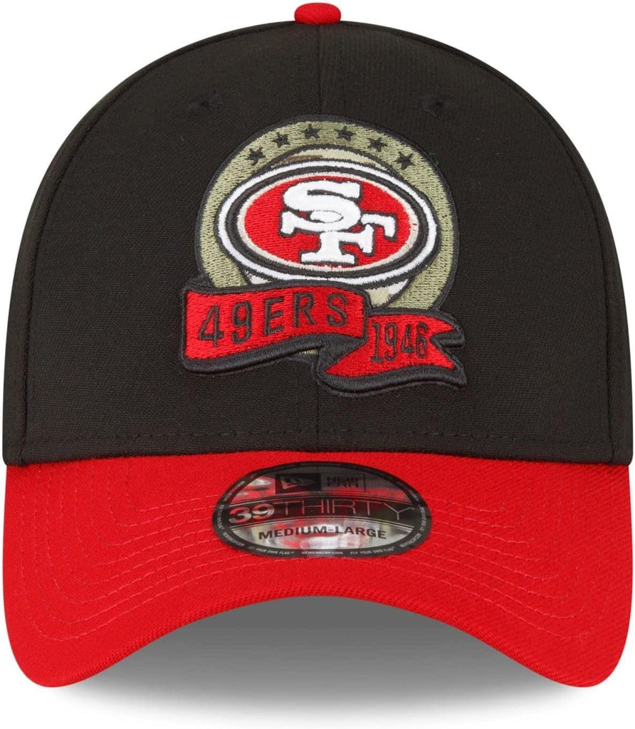 New Era NFL Men's San Francisco 49ers 2022 Salute to Service 39THIRTY Flex Hat