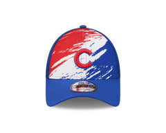 New Era MLB Men's Chicago Cubs Marble 9FORTY Adjustable Snapback Hat Royal OSFM
