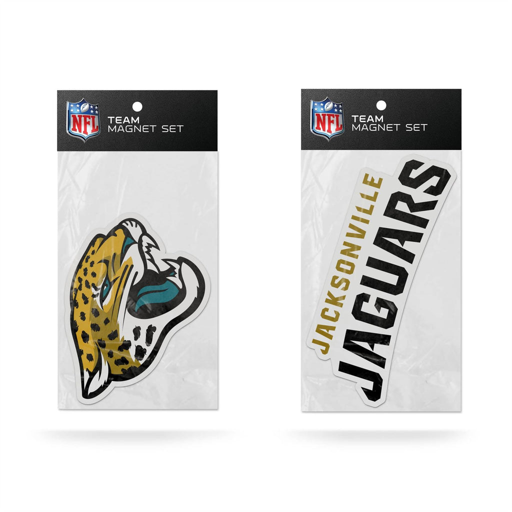 Rico NFL Jacksonville Jaguars 2-Piece Magnet Set