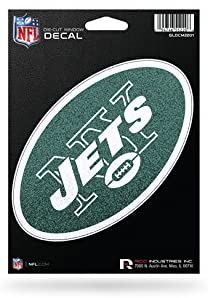 Rico NFL New York Jets Die Cut Glitter Bling Auto Decal Car Sticker Medium GLDCM