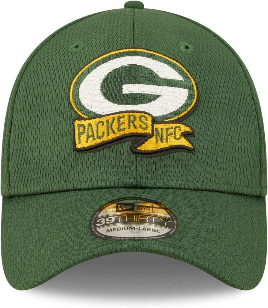 New Era NFL Men's Green Bay Packers 2022 NFL Sideline 39THIRTY Coaches Flex Hat