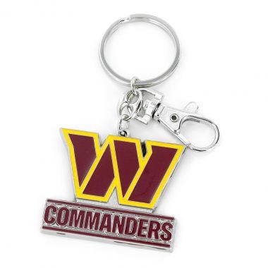 Aminco NFL Washington Commanders Heavyweight Keyring