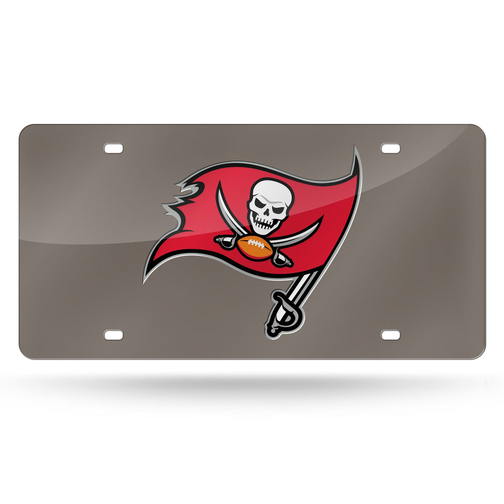 Rico NFL Tampa Bay Buccaneers Acrylic Laser Tag Pewter