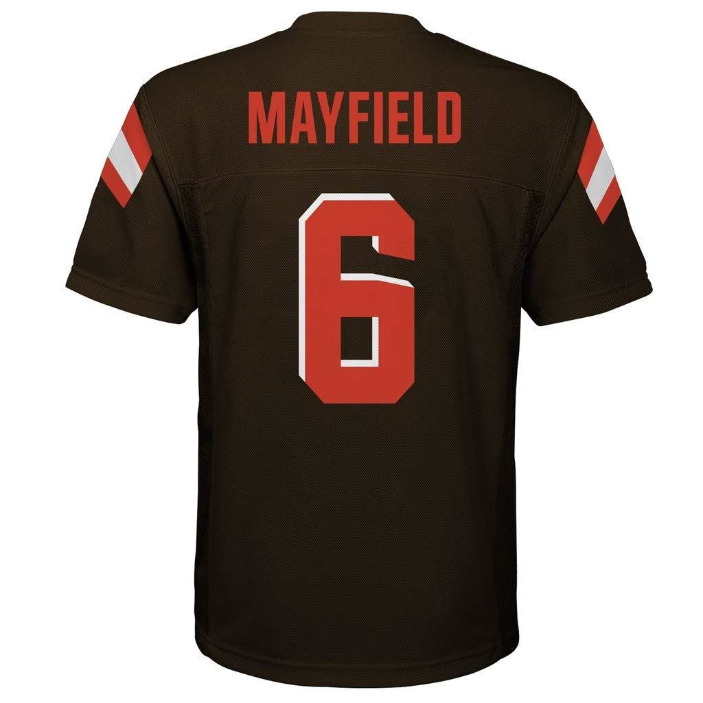 Outerstuff NFL Youth #6 Baker Mayfield Cleveland Browns Performance Fashion Jersey