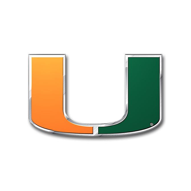 Promark NCAA Miami Hurricanes Team Auto Emblem