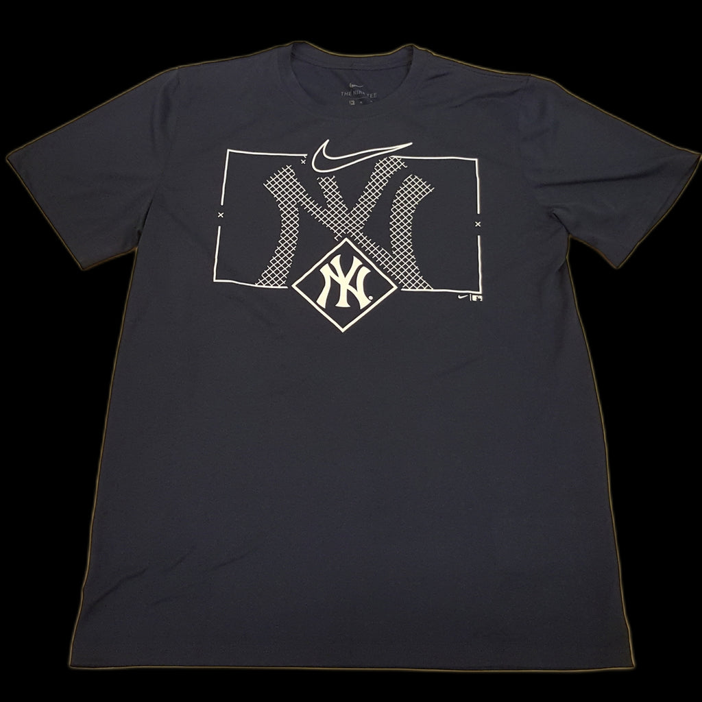 Nike MLB Men's New York Yankees Diamond View Legend T-Shirt Navy