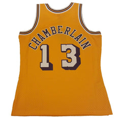 Mitchell & Ness NBA Men's Los Angeles Lakers Wilt Chamberlain 1971-72 Hardwood Classics Swingman Jersey