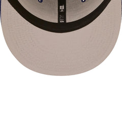 New Era MLB Men's Los Angeles Dodgers Tonal Band 9FIFTY Adjustable Snapback Hat Royal OSFM