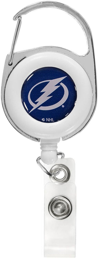 Aminco NHL Tampa Bay Lightning Premium Retractable Deluxe Clip Badge Reel