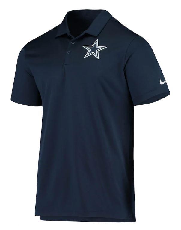 Nike NFL Men's Dallas Cowboys Team Logo Franchise Performance Polo
