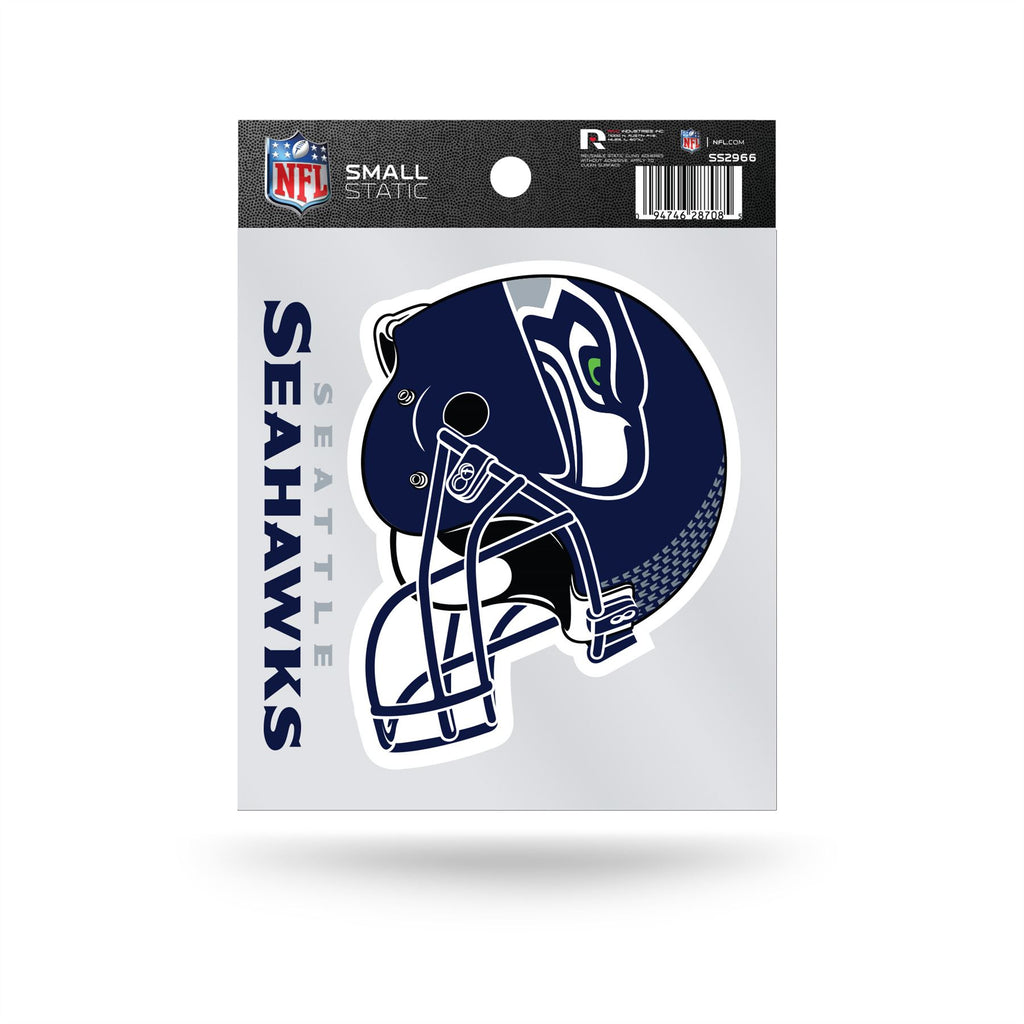 Rico NFL Seattle Seahawks Helmet Logo Static Cling Auto Decal Car Sticker Small SS