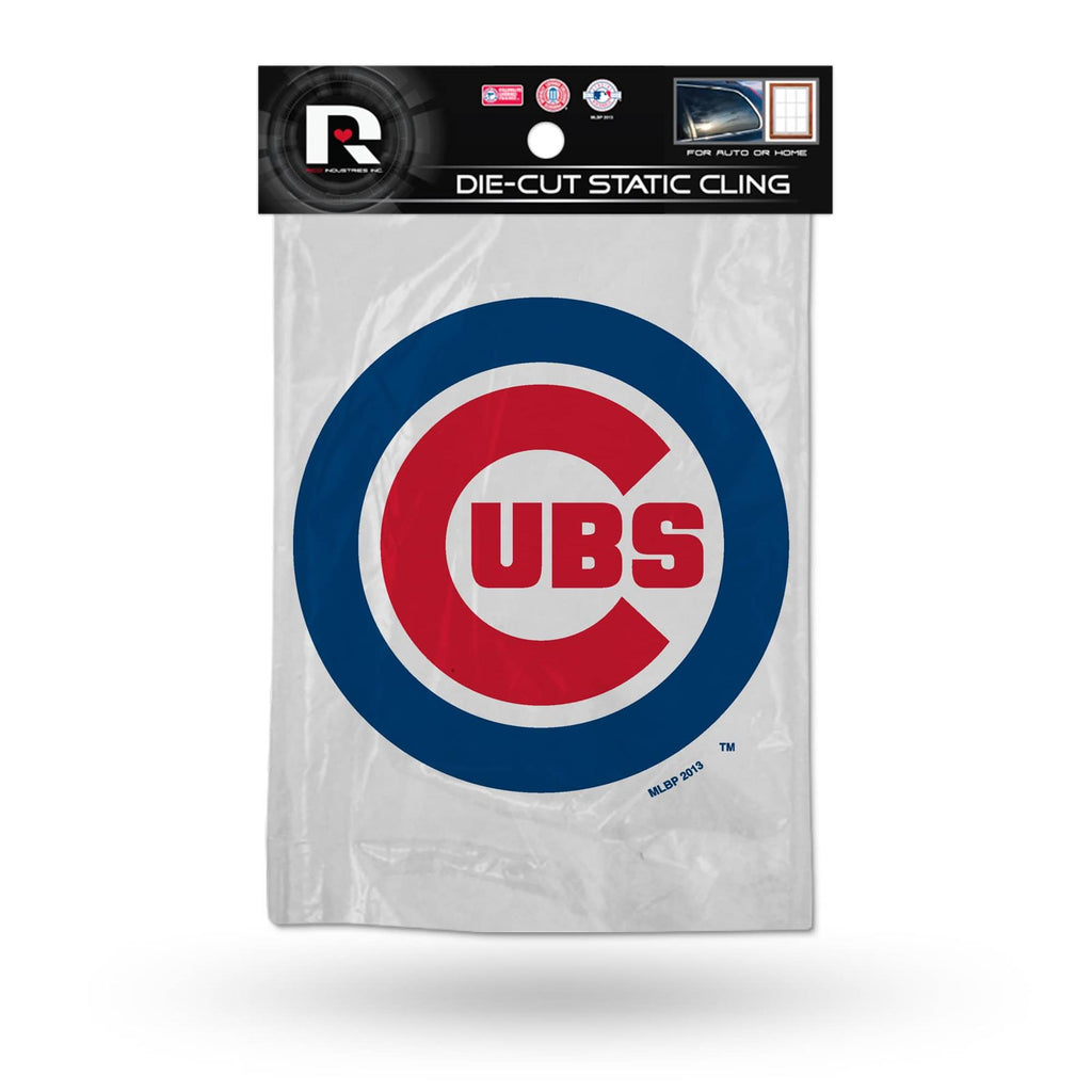 Rico MLB Chicago Cubs Shape Cut Static Cling Auto Decal Car Sticker Medium SSCM