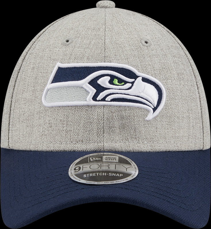 New Era NFL Men's Seattle Seahawks The League Stretch Snap 9Forty Snapback Adjustable Hat