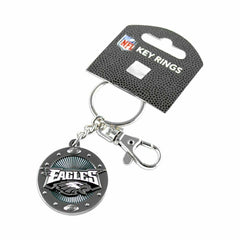 Aminco NFL Philadelphia Eagles Impact Keychain, Silver, One Size