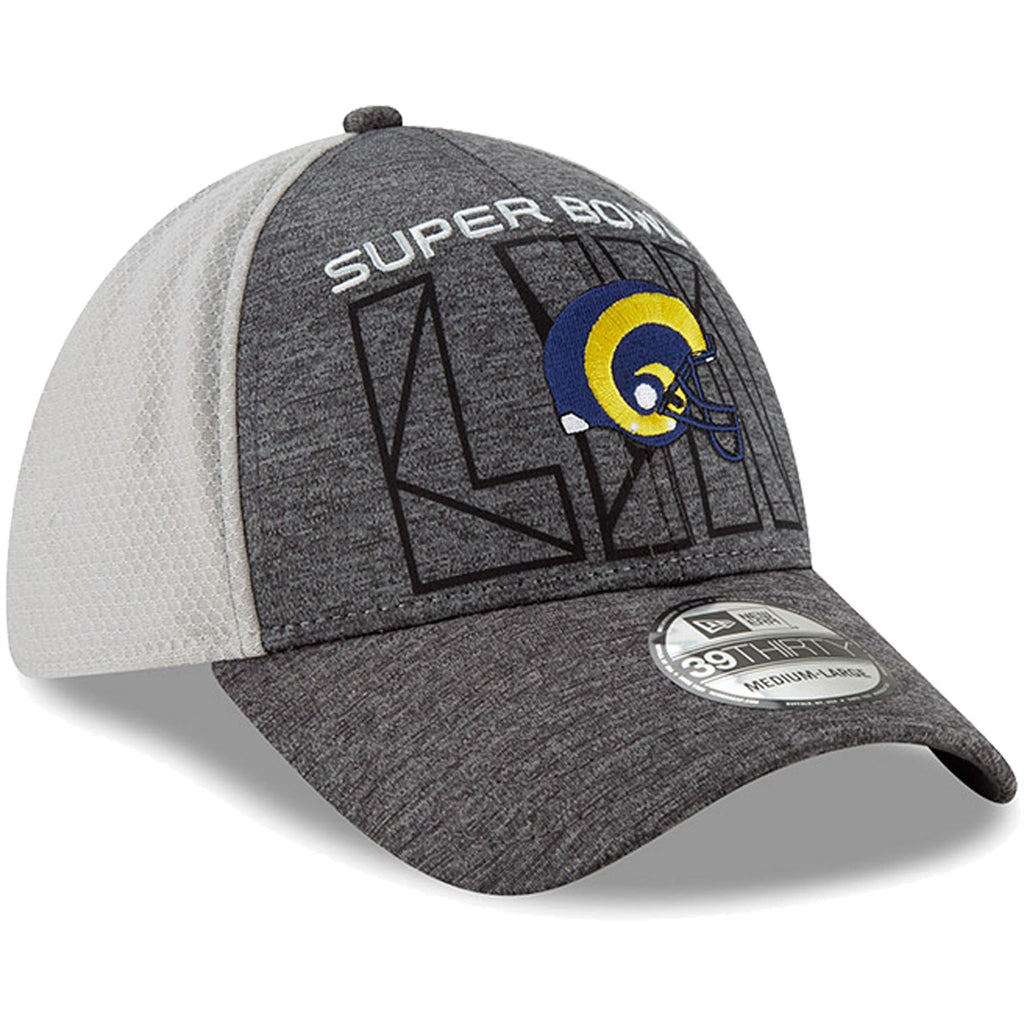 Men's New Era Black Los Angeles Rams Super Bowl LIII Bound 9TWENTY  Adjustable Hat