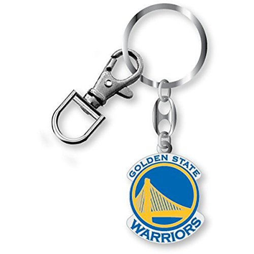 Aminco NBA Golden State Warriors Team Logo Heavyweight Keychain