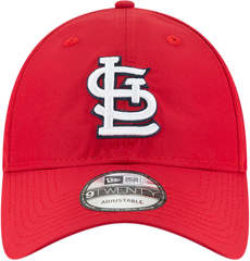 New Era MLB Men's St. louis Cardinals Perforated Slick 9TWENTY Adjustable Hat