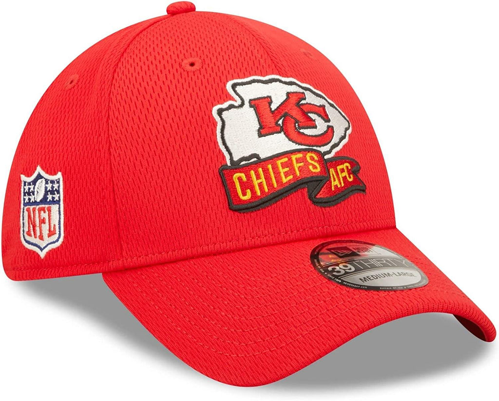 New Era NFL Men's Kansas City Chiefs 2022 NFL Sideline 39THIRTY Coaches Flex Hat