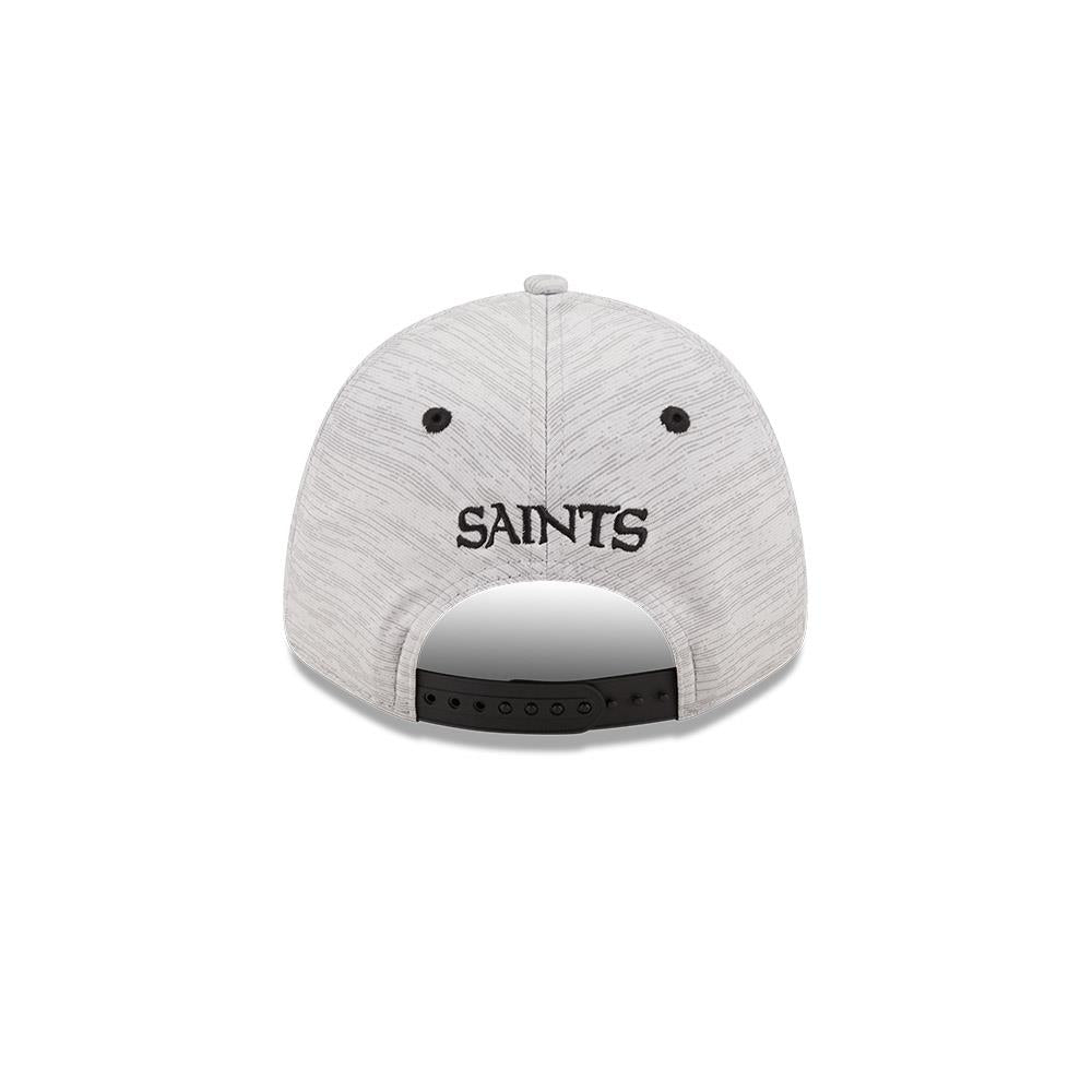 New Era NFL Men's New Orleans Saints Outline 9Forty Snapback Adjustable Hat Grey