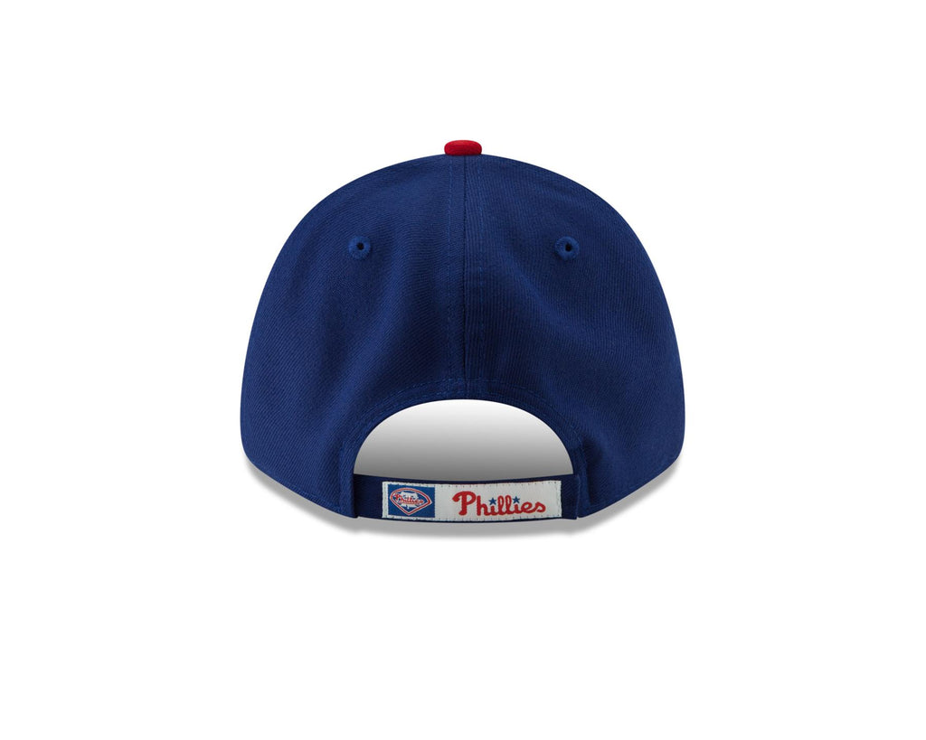 New Era MLB Men's Philadelphia Phillies The League 9Forty Adjustable Hat Blue/Red