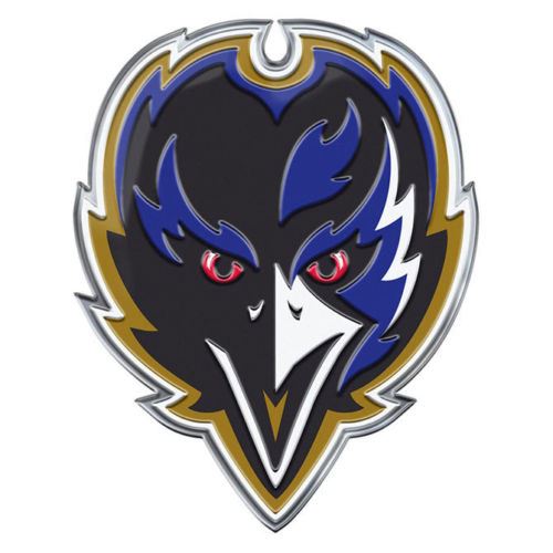Promark NFL Baltimore Ravens Alternate Logo Team Auto Emblem