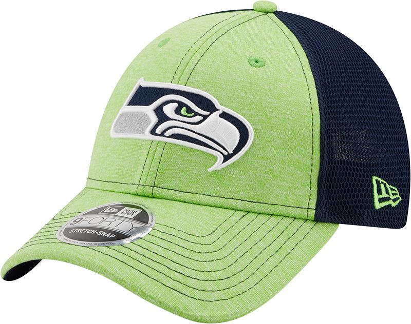 New Era NFL Men's Seattle Seahawks NEO Stretch Snap 9Forty Snapback Hat