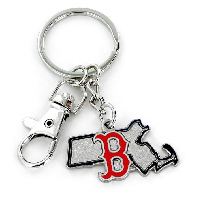 Aminco MLB Boston Red Sox Home State Heavyweight Keychain