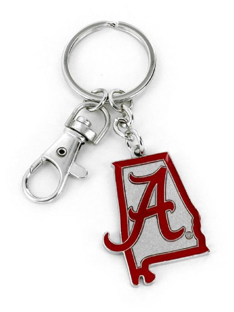 Aminco NCAA Alabama Crimson Tide Home State Heavyweight Keychain