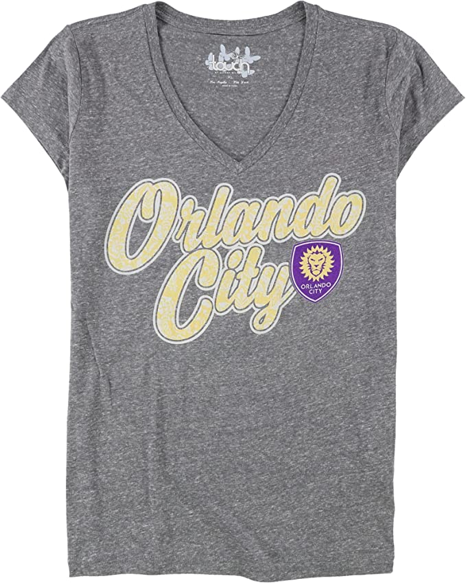 Touch By Alyssa Milano MLS Women's Orlando City Lions Script T-Shirt