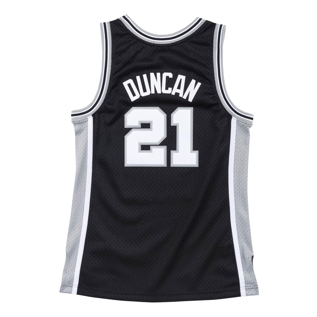 Mitchell & Ness NBA Men's San Antonio Spurs Tim Duncan 1998-99 Hardwood Classics Swingman Road Jersey