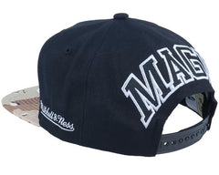 Mitchell & Ness NBA Men's Orlando Magic Choco Camo HWC Snapback Adjustable Hat Black