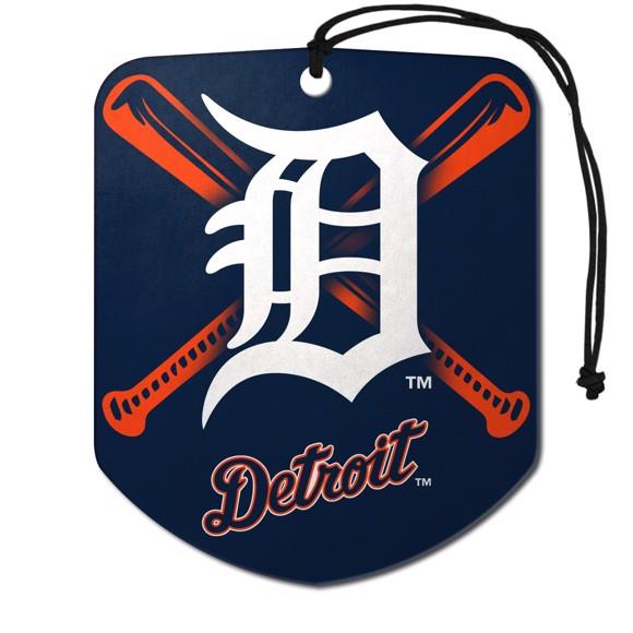 Fanmats MLB Detroit Tigers Shield Design Air Freshener 2-Pack