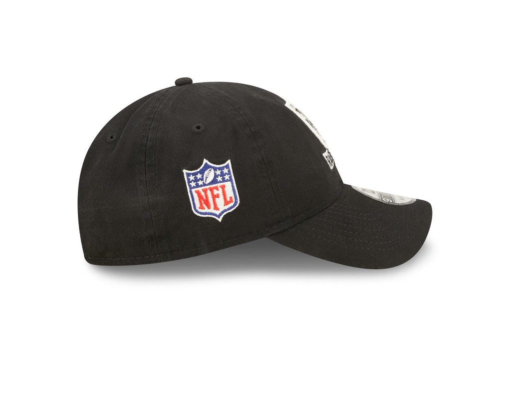 New Era NFL Men's Las Vegas Raiders NFL Sideline Home 2022 9TWENTY Adjustable Hat Black