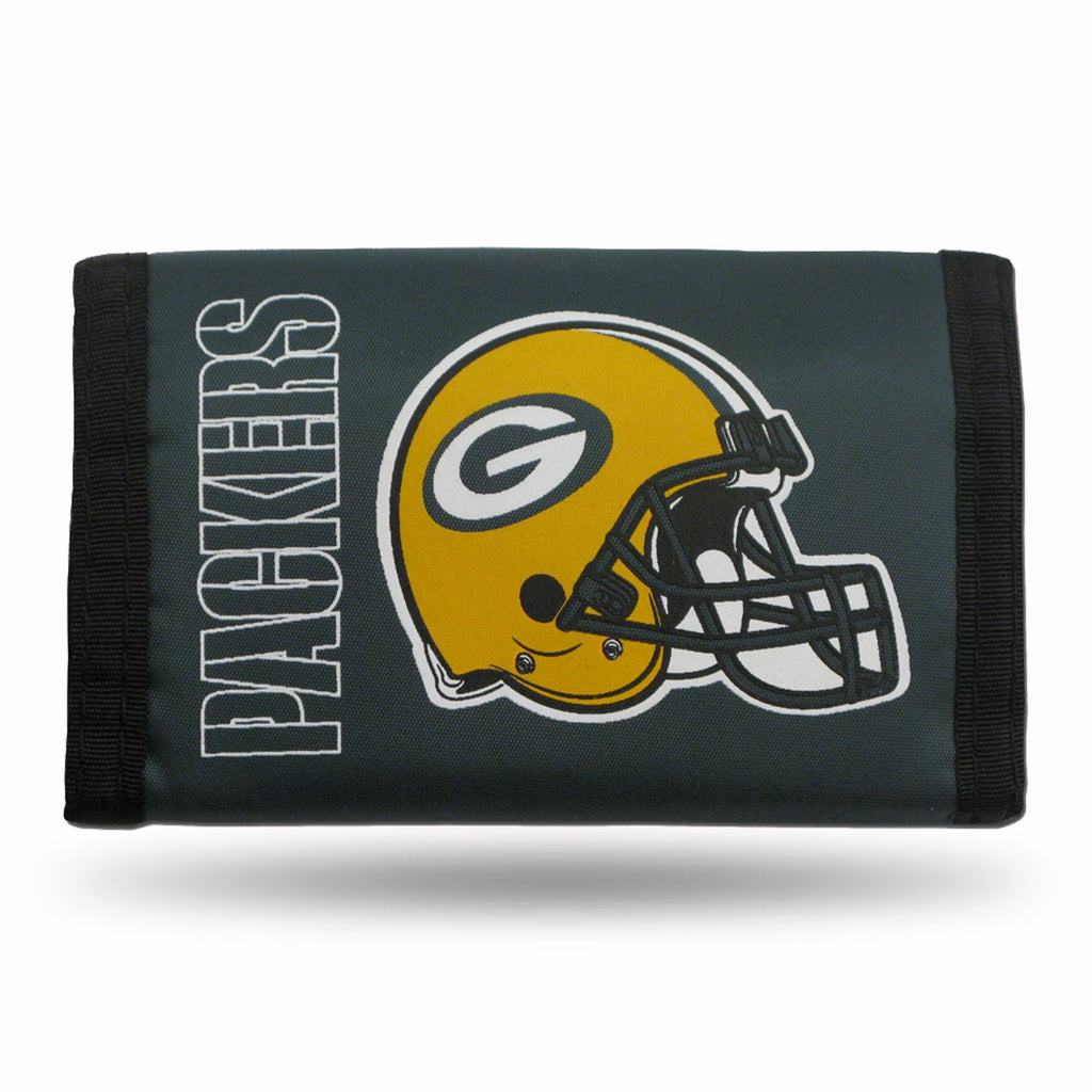 Rico NFL Green bay Packers Nylon Trifold Wallet