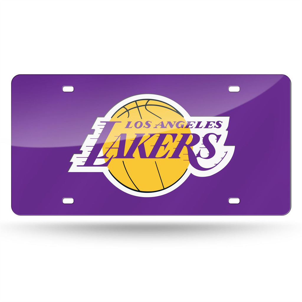 Rico NBA Los Angeles Lakers Acrylic Laser Tag Purple LZC
